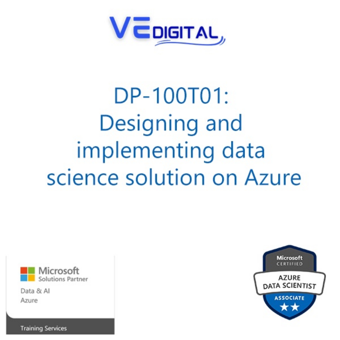 Picture of Designing and Implementing a Data Science Solution on Azure(DP-100T01)
