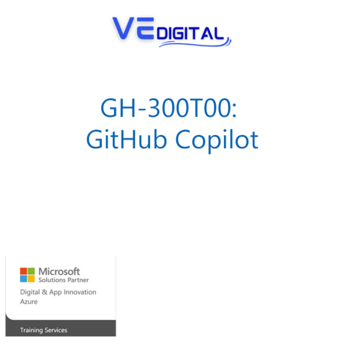 Picture of GitHub Copilot(GH-300T00)