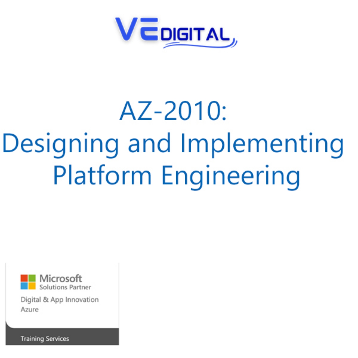 Picture of Designing and Implementing Platform Engineering (AZ-2010)