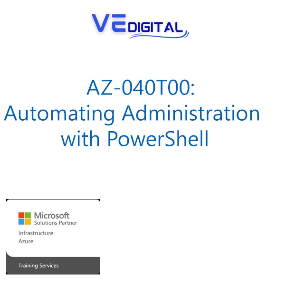 Picture of Automating Administration with PowerShell(AZ-040T00)